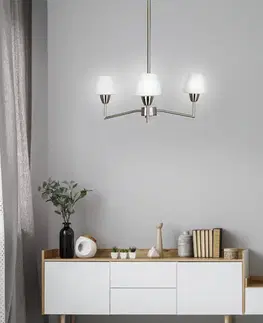 Závesná stropná lampa 3X40W G9 matný nikel TOGO
