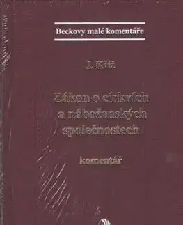 Zákon o církvích a náboženských společnostech - Jakub Kříž