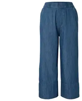 Džínsy v štýle culottes