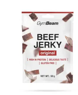 GymBeam Sušené mäso Beef Jerky barbecue