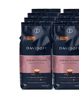DAVIDOFF CAFÉ Crema Intense - 8 x 1 kg kávových zŕn