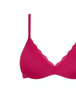 Podprsenka sloggi GO Blush PU Bra, farba bobuľového ovocia