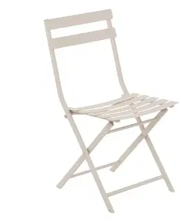 DEOKORK Záhradná kovová zostava SUNNY I. 1+2 (ivory)