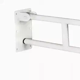 Podperné držadlo sklopné  "PRO" 700 mm biele