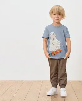 Detské tričká s aplikáciou, 2 ks