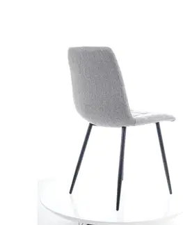 KIK VELVET jedálenská stolička, béžová