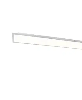 Stropné svietidlo biele 120 cm vrátane LED - Liv