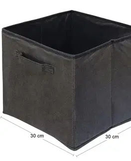 NABBI Catamo skladací úložný box čierna