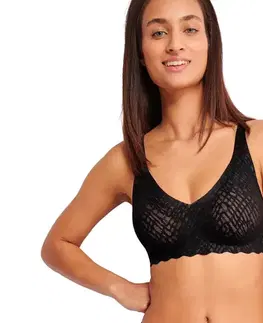 Podprsenka sloggi ZERO Feel Bliss Soft bra, čierna