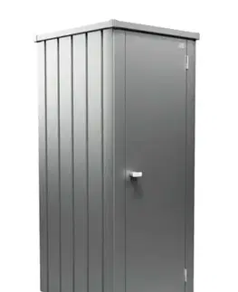 Biohort Skrinka na terasu BIOHORT Julia L high 77 x 87 x 180 cm (sivý kremeň metalíza)