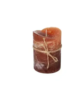 Dekoria Sviečka Dorotea 10cm amber, 7 x 10 cm
