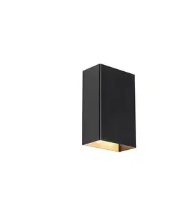 Inteligentná nástenná lampa čierna 10 cm vrátane 2 Wifi G9 - Otan
