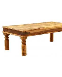 Konferenčný stolík Jali 100x50x50 z indického masívu palisander