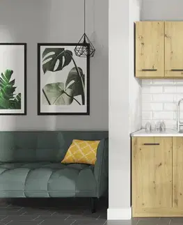 Malá kuchyňa NIKA 120, artisan
