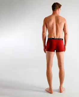 Boxerky Tom Tailor »Buffer«, 3 ks, tmavočervené