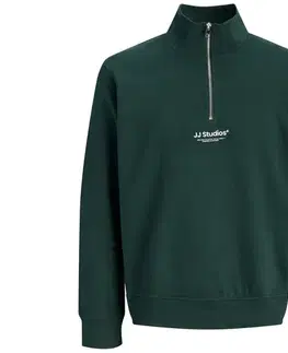 Pulóver so štvrtinovým zipsom Jack&Jones Troyer Soho