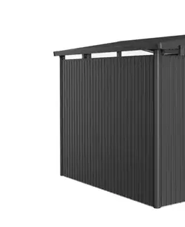 Biohort Záhradný domček BIOHORT Panorama P4 - 273 × 278 cm (tmavo šedá metalíza)