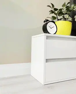 SONIJA nočný stolík, biely