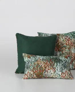 Dekoria Sada 3 dekoračných vankúšov Impressio green, 50x50/52x33 cm