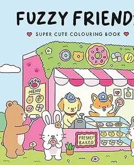 Fuzzy Friends: Super cute colouring book - Vivi Tinta
