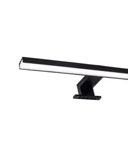  LED Kúpeľňové osvetlenie zrkadla SAMOS LED/8W/230V 4000K 40 cm IP44 čierna 328588