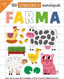 100 stratených samolepiek - Farma