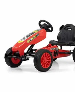Milly Mally Štvorkolka Go-kart Rocket, červená