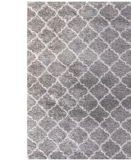 Dekoria Koberec Royal Marocco light grey/cream 200x290cm, 200 x 290 cm