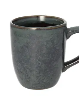 Dekoria Hrnček Sorani 350ml dark blue, 13 x 9 x 10 cm