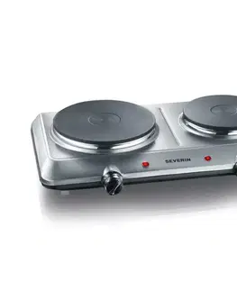 Severin DK 1014 - Varič s dvoma platničkami 2500W/230V, nerezové prevedenie DK 1014