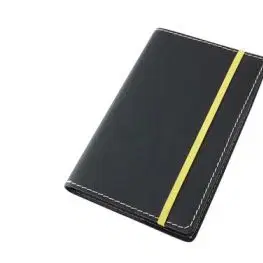 Kožený obal na diár Moleskine S 14 x 9 cm čierny hladký
