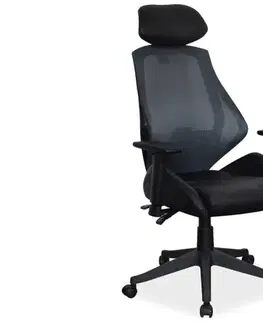 K-406 kancelárske kreslo, čierne