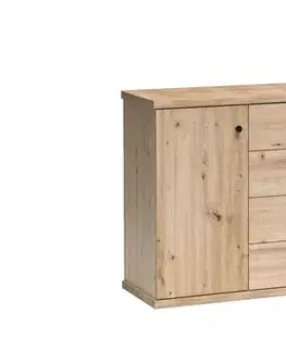 CAROLYN C4 široká komoda, dub artisan