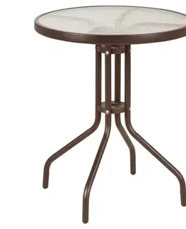 Stôl Bistro XT3182 hnedý