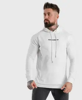 SQUATWOLF Mikina Statement Hoodie White  XXL