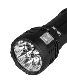 Vayox LED Stmievateľná nabíjacia baterka LED/5V IPX4 600 lm 1200 mAh VA0114