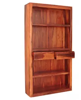 Knižnica Tina 100x190x35 indický masív palisander