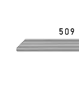 Soklová lišta riečny kameň 9556 509, 78x10x4500 / 6000 mm, TWINSON 10 × 78 × 6000 mm