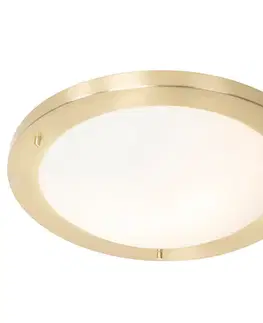 Moderné stropné svietidlo zlaté 41 cm IP44 - Yuma