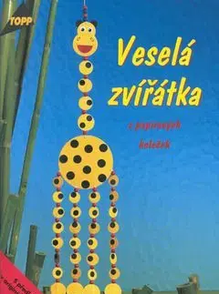 Veselá zvířátka z papírových koleček