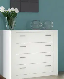 IDEAL komoda 10, biela