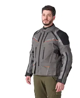 W-TEC Smackton bunda čierno-zelená - M