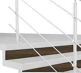 Podstupnica TOPSTEP Flex Orech tmavý