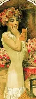 Záložka Alfons Mucha – Corsets - Alfons Mucha
