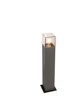Vonkajšia lampa 50 cm antracit s hrotom do zeme a káblovou objímkou - Denmark