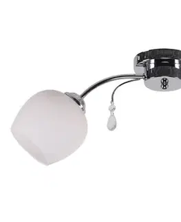 Stropná lampa Zachera 2X40W E27 Biela