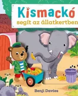 Kismackó segít az állatkertben - Benji Davies