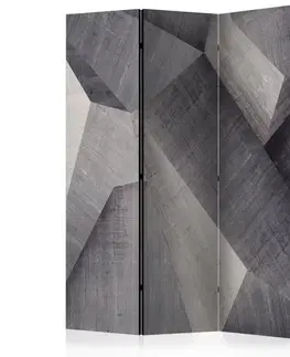Paraván Abstract concrete blocks Dekorhome