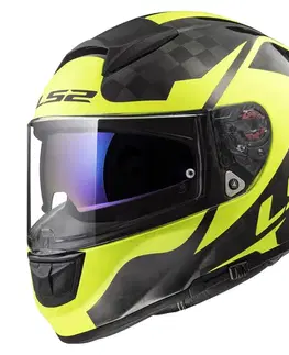 LS2 LS2 FF397 Vector C Shine Carbon Hi Vis Yellow - XS (53-54)