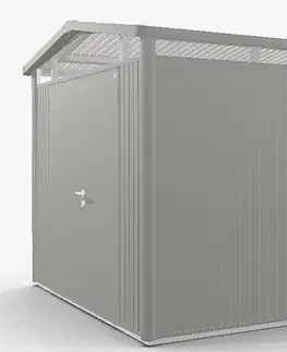 Biohort Záhradný domček BIOHORT Panorama P4 duo 273 × 278 cm (sivý kremeň metalíza)